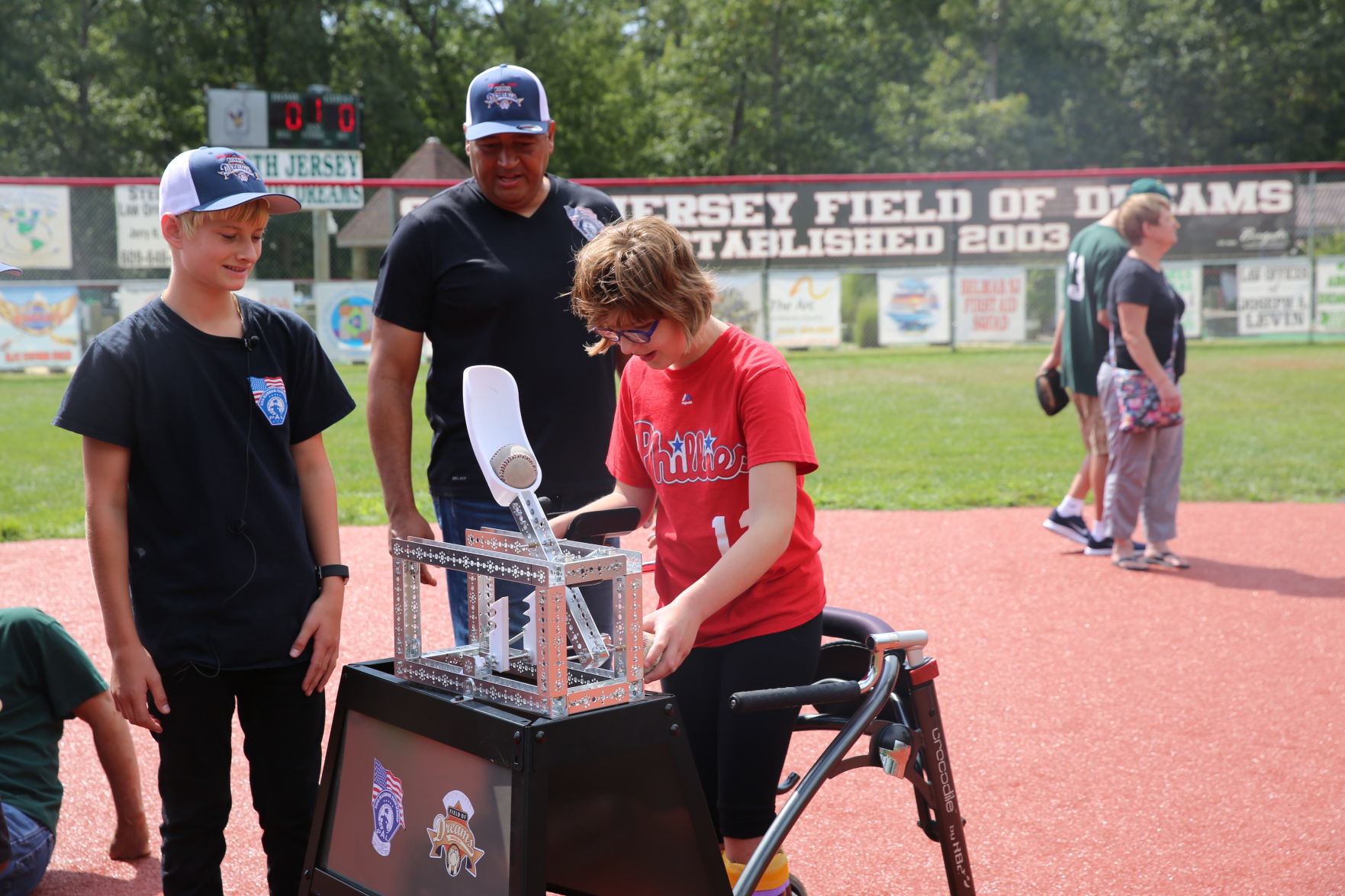 South Jersey Field of Dreams baseball game Saturday, Sept. 14, 2019 at the fields in Absecon.